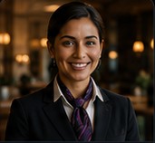 Sofia, hospitality guest persona